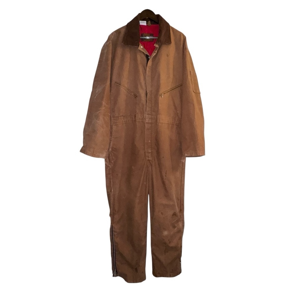 Vintage Walls Blizzard Proof Coveralls XL Insulated Workwear Mechanic Utility - Picture 2 of 10